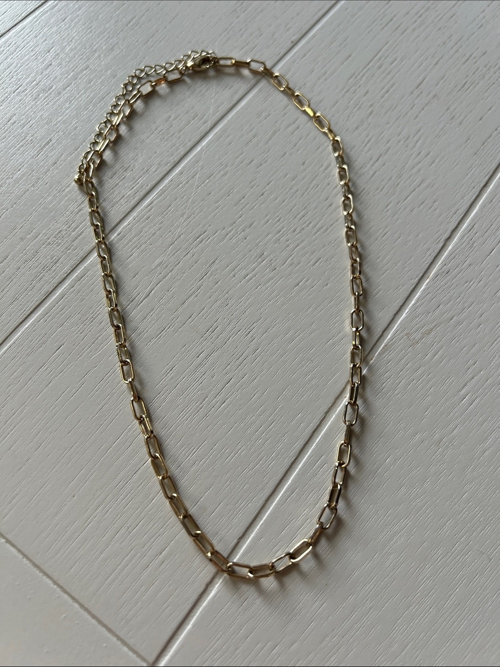 Gold Chain Link Necklace - Women Jewelry